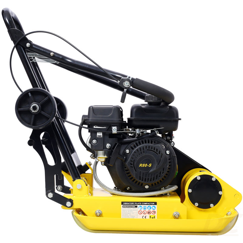 Plaque de compactage de 2,5 HP à gaz 79,7Cc 8200N Force Construction