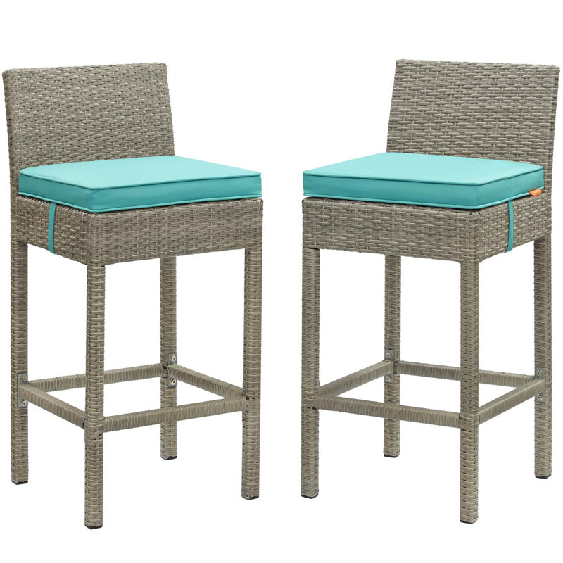Tabouret de bar Conduit, Turquoise