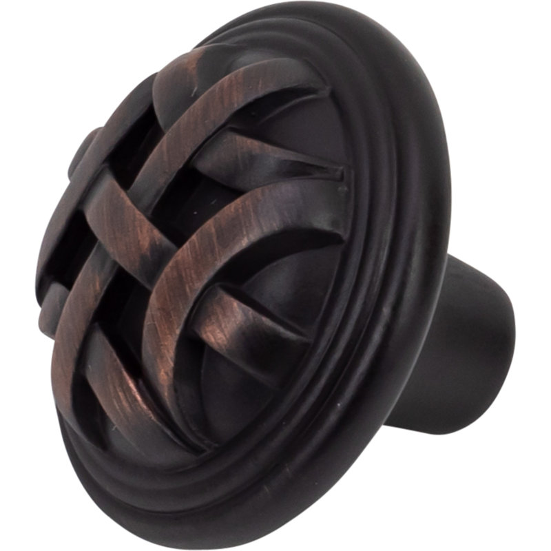 1 1/4" Diameter Mushroom Knob Multipack, Brushed Oil Rubbed Bronze