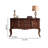 American retro solid wood sideboard-2107192596