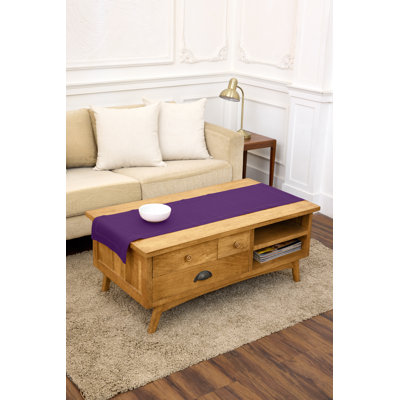 100% Pure Linen Hemstitch Table Runner