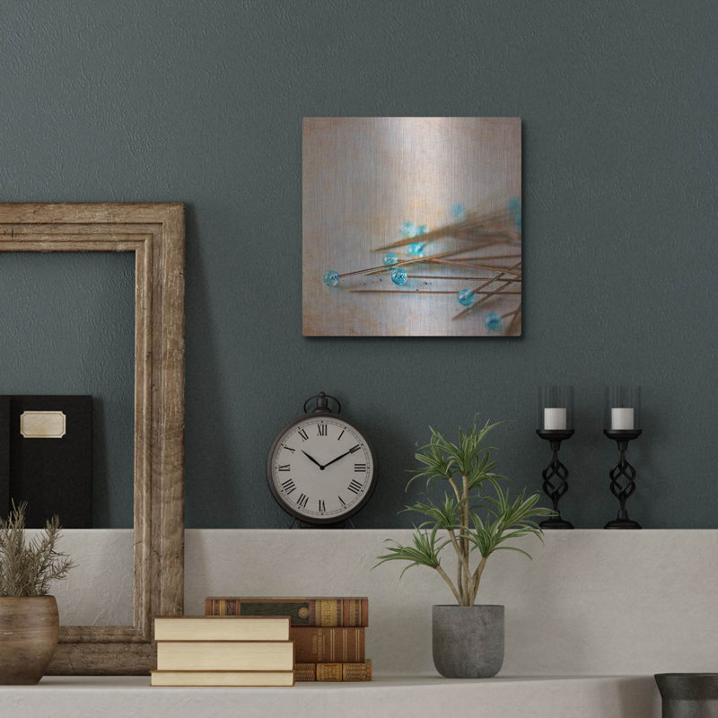 «Wrought Studio ™» par Jessica Rogers, art mural en métal, H 12 po x l 12 po