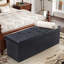 Repose-pieds standard capitonné avec rangement Kesa-1105358102
