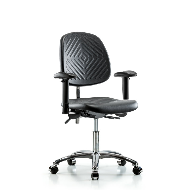 Chaise de chambre propre Lauren, Patins, Non inclus, Réglable