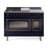ILVE Nostalgie II Series Noblesse 48 inch Dual Fuel Range 5 Sealed Burners, Griddle, Frenchtop (Glass Door)-112295572-112295567-112295571