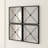 Metal Flat Wall Mirror