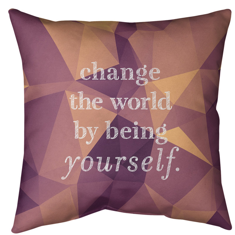 Coussin de sol à changement de pierres précieuses, H 28 po x l 28 po, Morganite