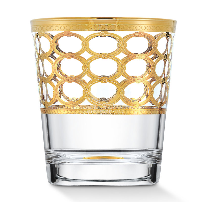 Infinity Gold 4 cristal sans plomb double à l'ancienne