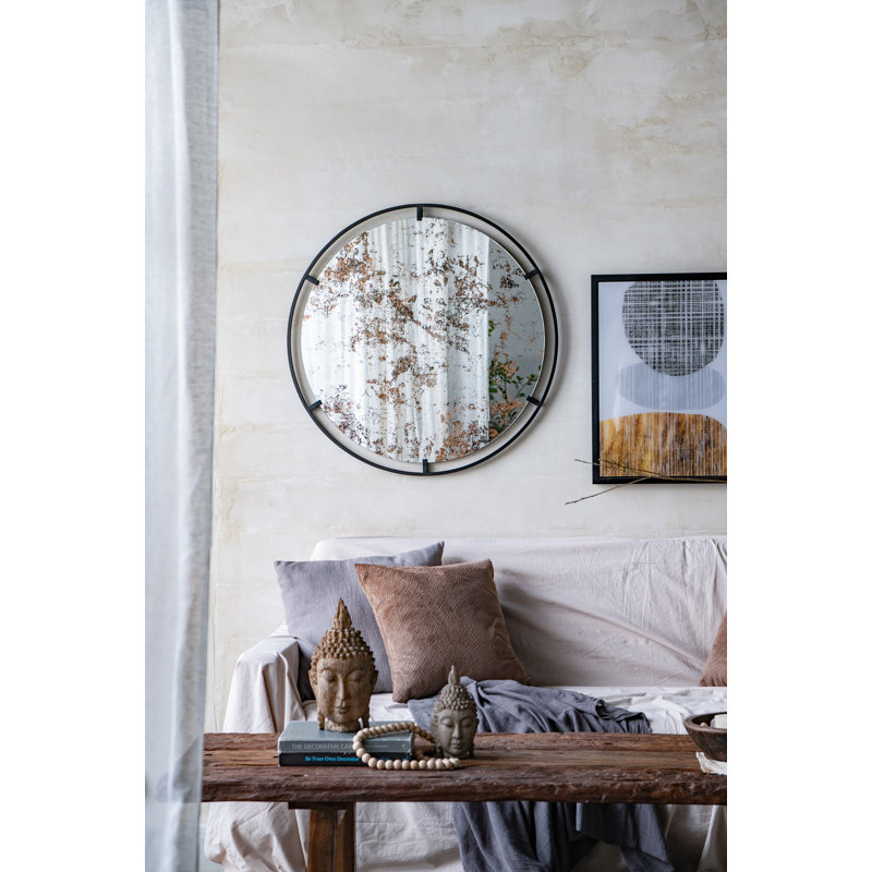Miroir rond Theodor