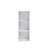 31.5 In. Tall White Wood 3-Shelf Etagere Bookcase-255520417-255520431