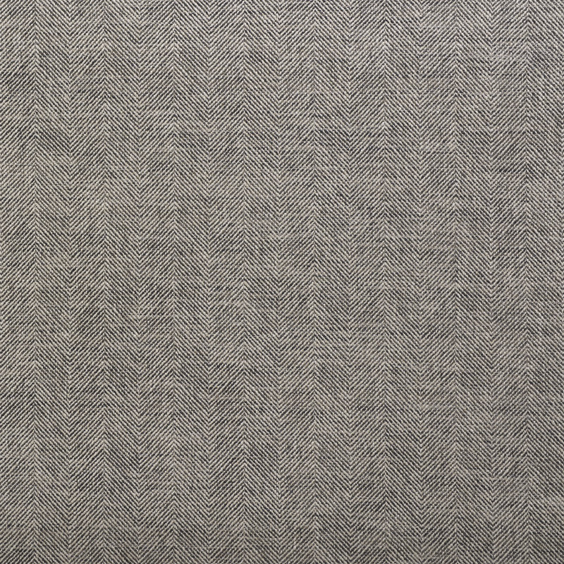 Herringbone Fabric, Charcoal