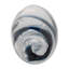 Catalina Coastal Blue Glass Swirl Vase-89107418