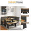 Ensemble de coin-repas 3 pièces Modern Modern-1126546967