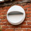 Applique murale à DEL Orbe intégrée pour une utilisation extérieure et intérieure, homologué ETL à câblage fixe