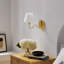 Applique murale ondulée noire Wave-101991391