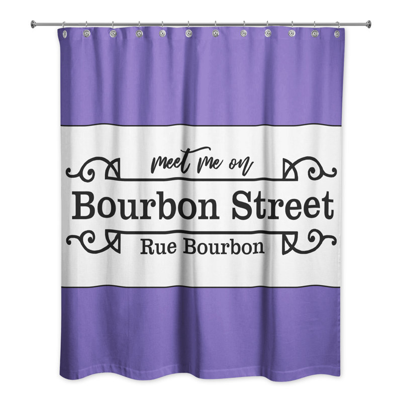 Rideau de douche Bourbon Street
