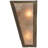 Rustic Lodge Flush Mounted Sconce