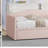 Twin Size Daybed With Extended Pop Up Trundle, Upholstered Sofa Bed, Space-Saving Twin To King Design, Perfect For Guest Rooms-24666183