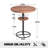 Maalak 2 - Person Pedestal Dining Set-1767539652