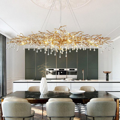 Bernadston 10-Light Crystal Chandelier