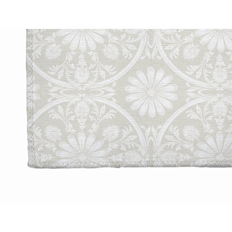 Daisy Tile Outdoor Area Rug, Rectangle 3' x 5'