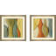 «Coalescence II», impression sous verre