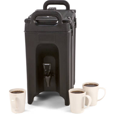 Cambro Dark Brown 11.75 Gal Thermal Beverage Container