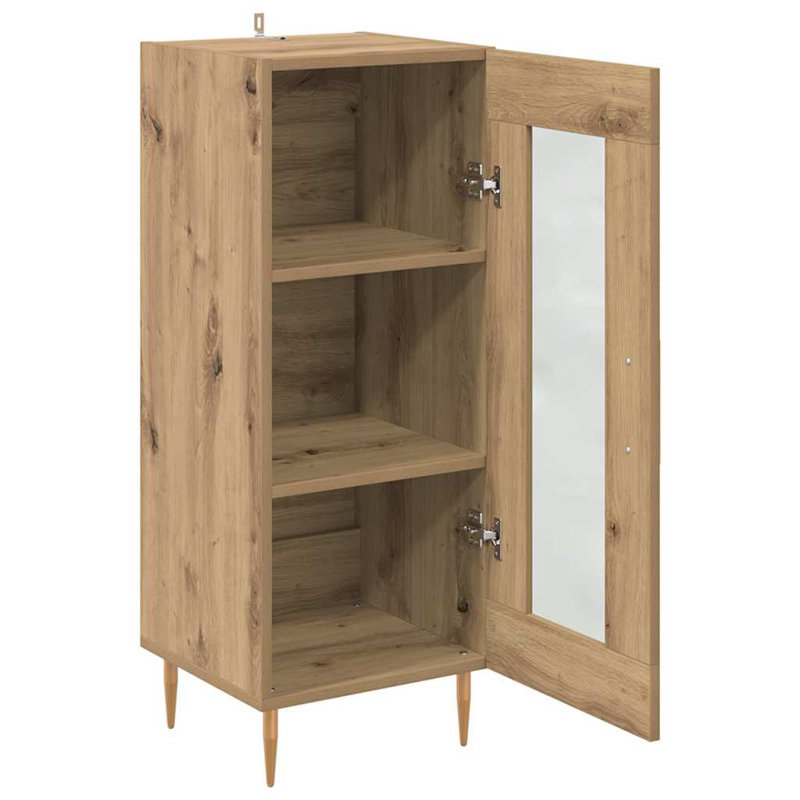 34.5cm Sideboard, Artisan Oak