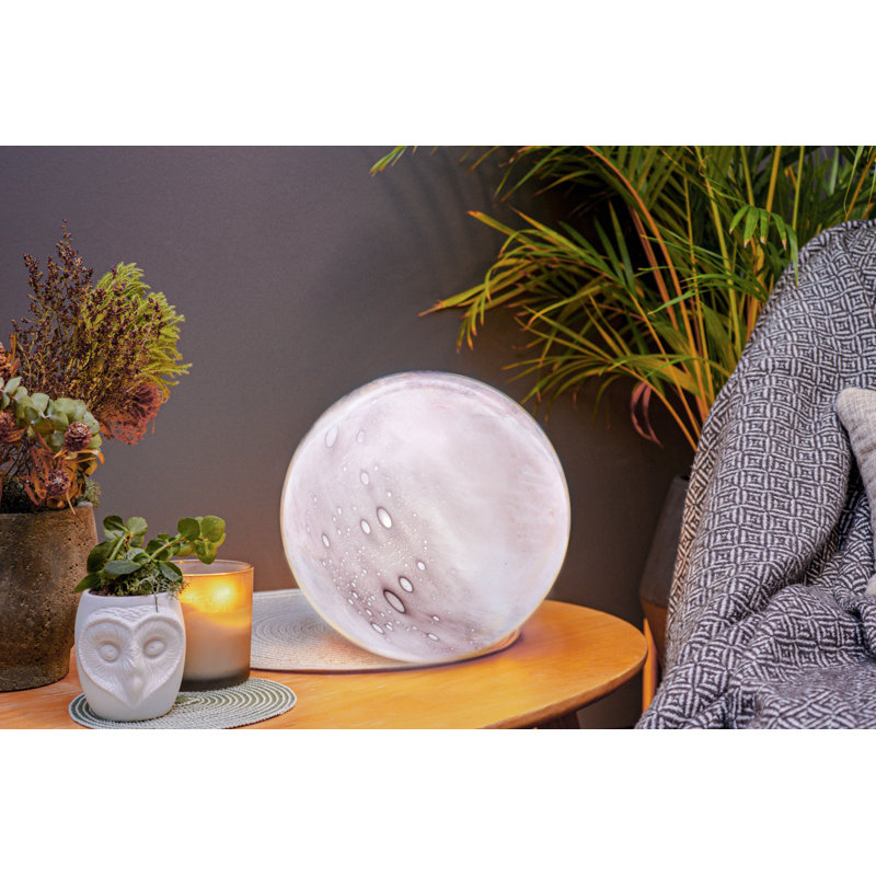 Hardrian Glass Globe Lamp