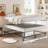 Ndayisenga 5 Inch Low Profile Metal Box Spring, Heavy Duty Mattress Foundation with Steel Slats, Easy Assembly & Noise Free Support, King Size-1075426782-1111706424