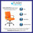 Jayen Mid-Back Swivel Vinyl Upholstered Desk Chair with Armrests-868960834