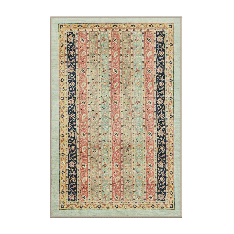 Abstract Indoor Rug, Rectangle 7' x 10'