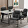 23.62" W Stackable Conference Waiting Room Reception Chair with Metal Frame(Set of 2)
