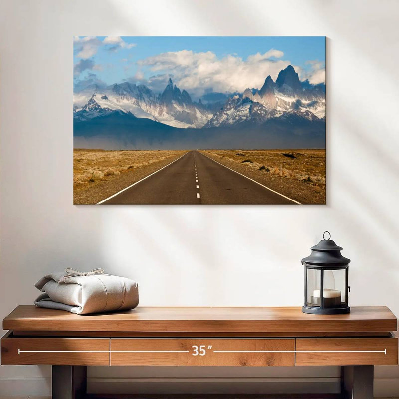 Mehar Road à El Chalten Village, H 16 po x l 24 po