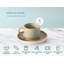 Multicolore, ensemble de 4 tasses à espresso et soucoupes espresso-1805639447