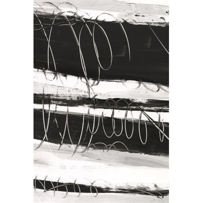 Write On The Line I by Ethan Harper - Wrapped Canvas Print