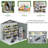 8.0 ft. W X 6.0 ft. D Outdoor Storage Metal Shed with Floor for Patio, Garden, Lawn