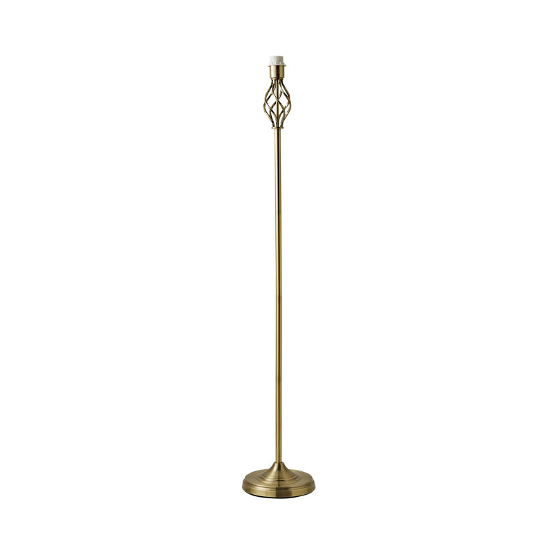 Axelrod 129cm Traditional Floor Lamp, Antique Brass
