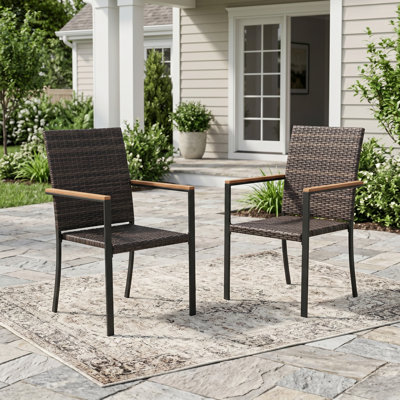 Ensemble de 2 chaises de patio