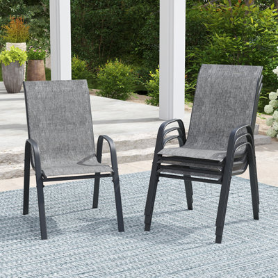 Stackable Patio Dining Chairs