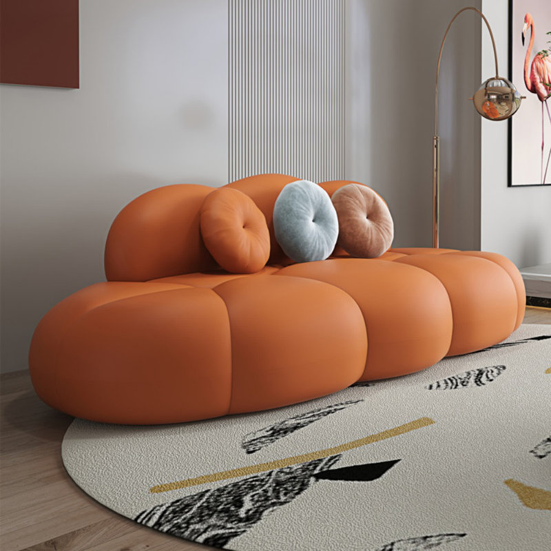 Canapé personnalité et loisirs, Orange