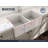 33'' L Farmhouse / Apron Double Bowl Fireclay Kitchen Sink-87197356