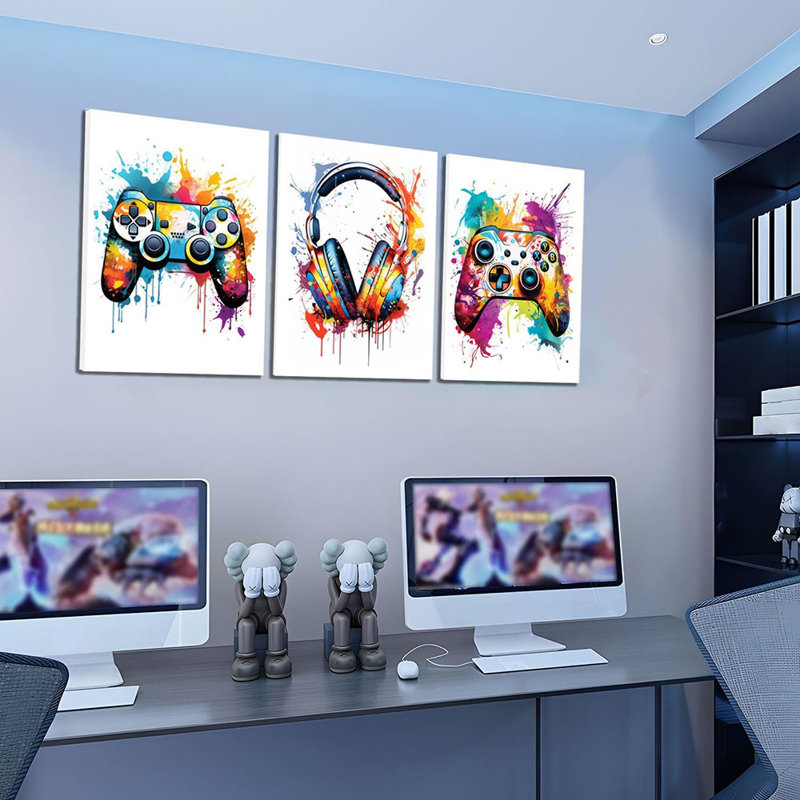 Framed Wall Art on Canvas