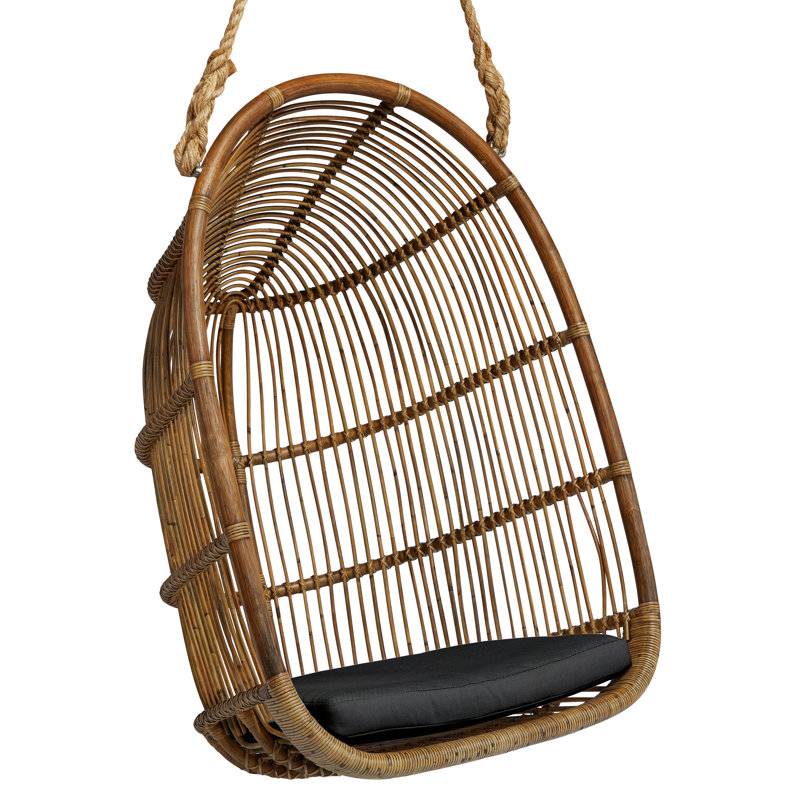 Renoir Originals Swing Chair, Antique/Sailcloth Shade, Antique