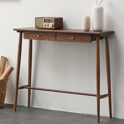 Console de style chinois simple classique brune