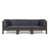 Gray Finish Frame / Dark Gray Cushion