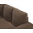 Pull-Out Sofa Bed Sectional With Cup Holders-1608898812