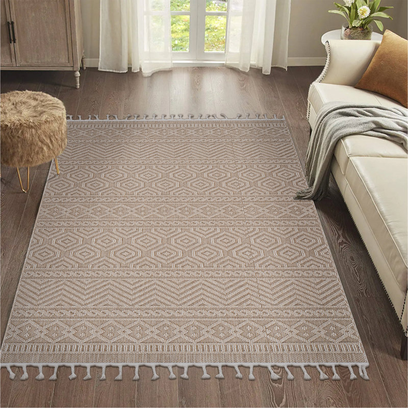 Tapis intérieur / extérieur Collection 4X6, Rectangle 4 pi x 6 pi 2 po