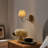 Wave Squiggle Arm Wall Sconce In Black-101991391
