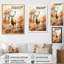 Woodland Deer Wanderers I, reproduction d'art sur toile-2048583816-2048583817